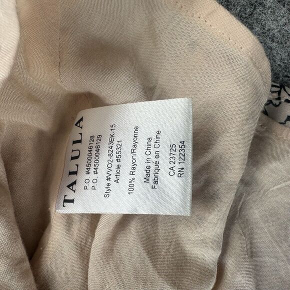 ARITZIA Talula Dress Women 4 Pink Floral Mini Swing Adjustable Straps Skater - Picture 7 of 15